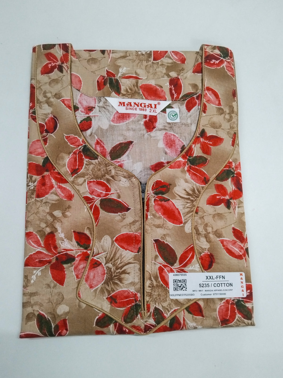 Premium Cotton 60Inch Nighties