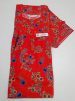 MANGAI Cotton Straight Zip Feeding Nighty |Post Pregnancy | Comfort and Style | Pleated Model | Soft Cotton Feeding Nighties (PSF)