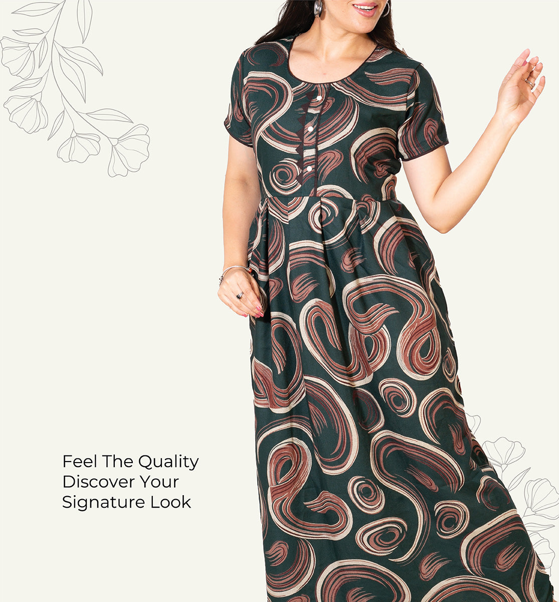 Shop Alpine Kurti Style Nighties Online