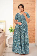 Cotton Printed Smokey Nighties Online