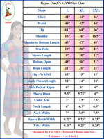 Rayon Vibrant Multicolour Madras Checks Maxi Frock with Back Tie Rope - Mangai Nighties