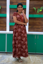 Alpine KURTHI Style Nighties| FancySleeve | Zipless Model | Updated Collection's for Stylish Women MKA (H/S)