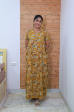 Alpine KURTHI Style Nighties| FancySleeve | Zipless Model | Updated Collection's for Stylish Women MKA (H/S)