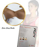 AUSM Willow - Padded Brassiere | Moulded Cup for High Coverage | Soft Padded for Superior Comfort | Suitable for T-Shirt & Western Wear (WILLOW)