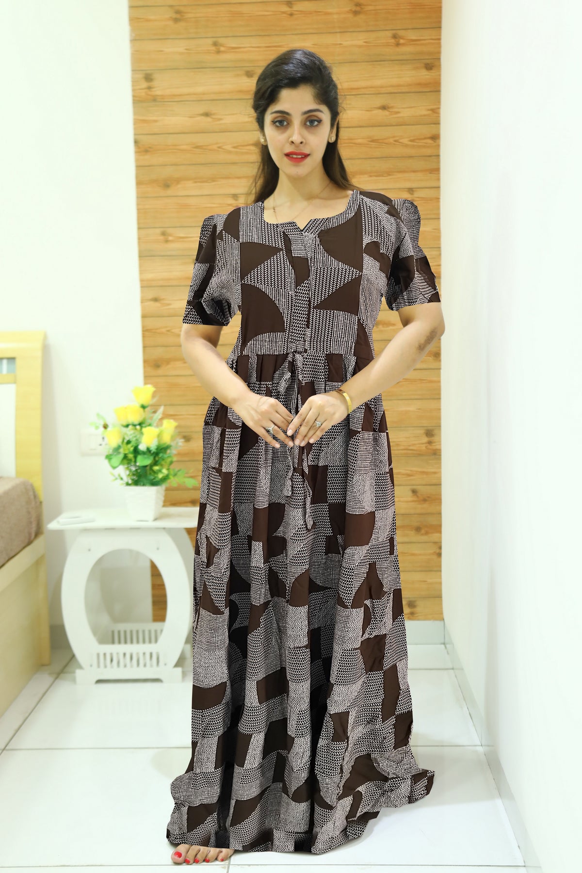 Buy Full Frock Model Nighties Online