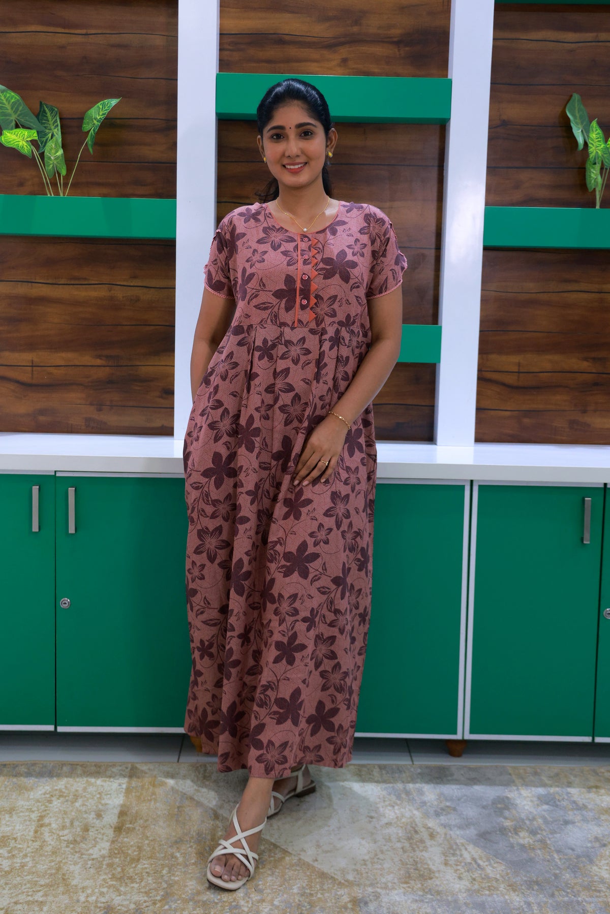 Alpine KURTHI Style Nighties| FancySleeve | Zipless Model | Updated Collection's for Stylish Women MKA (H/S)