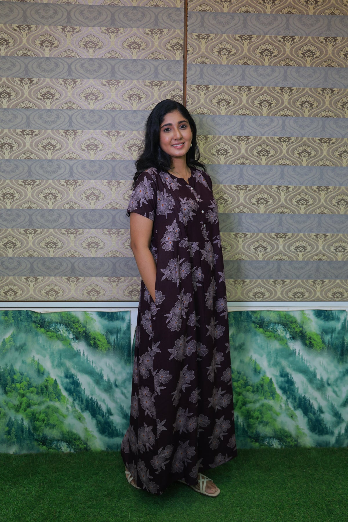 Alpine KURTHI Style Nighties| FancySleeve | Zipless Model | Updated Collection's for Stylish Women MKA (H/S)