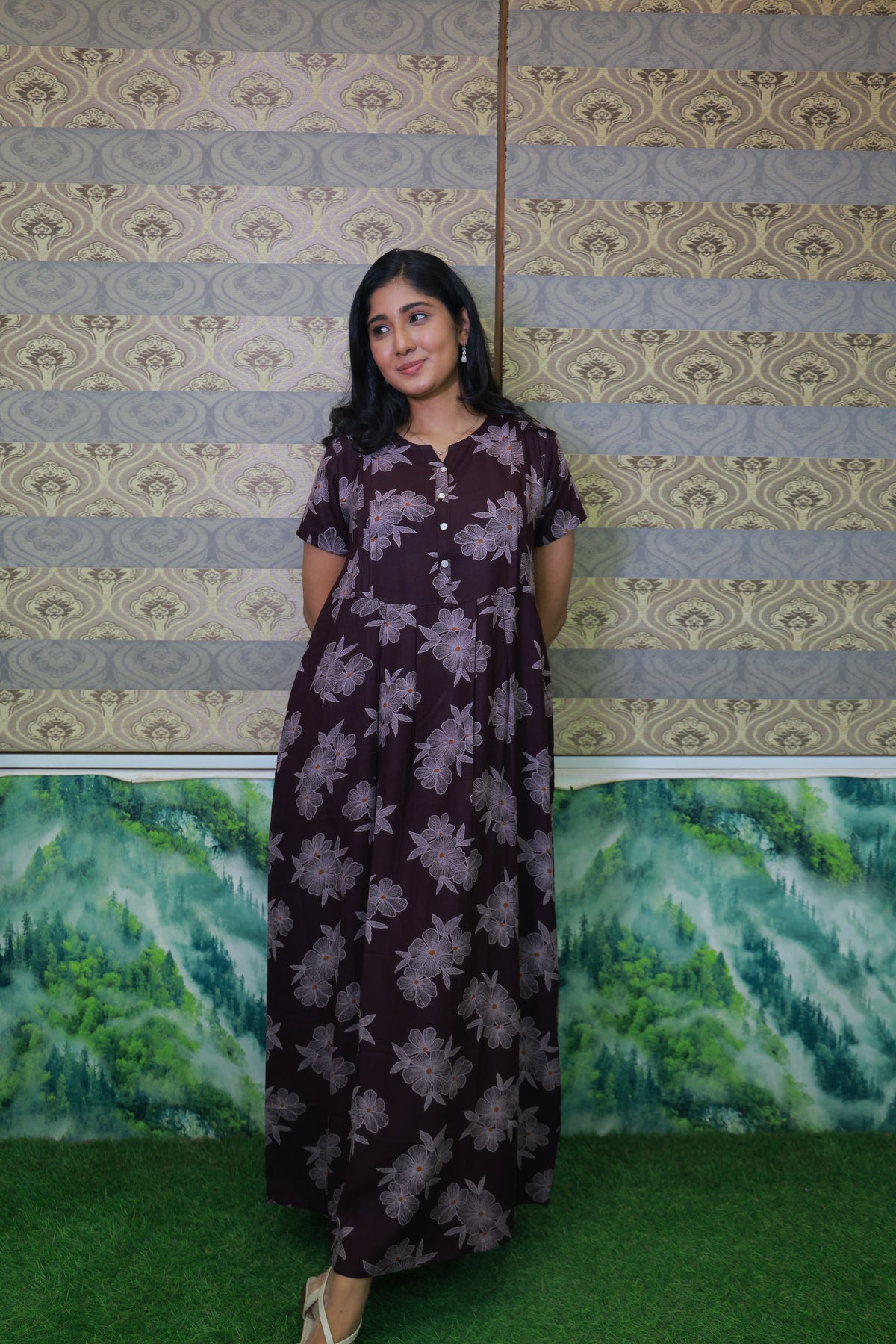 Alpine KURTHI Style Nighties| FancySleeve | Zipless Model | Updated Collection's for Stylish Women MKA (H/S)