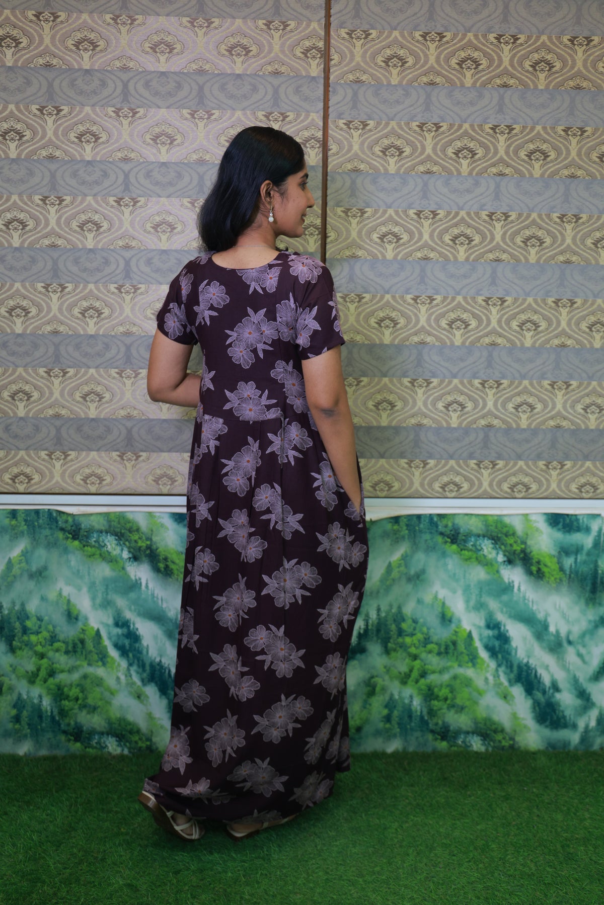 Alpine KURTHI Style Nighties| FancySleeve | Zipless Model | Updated Collection's for Stylish Women MKA (H/S)