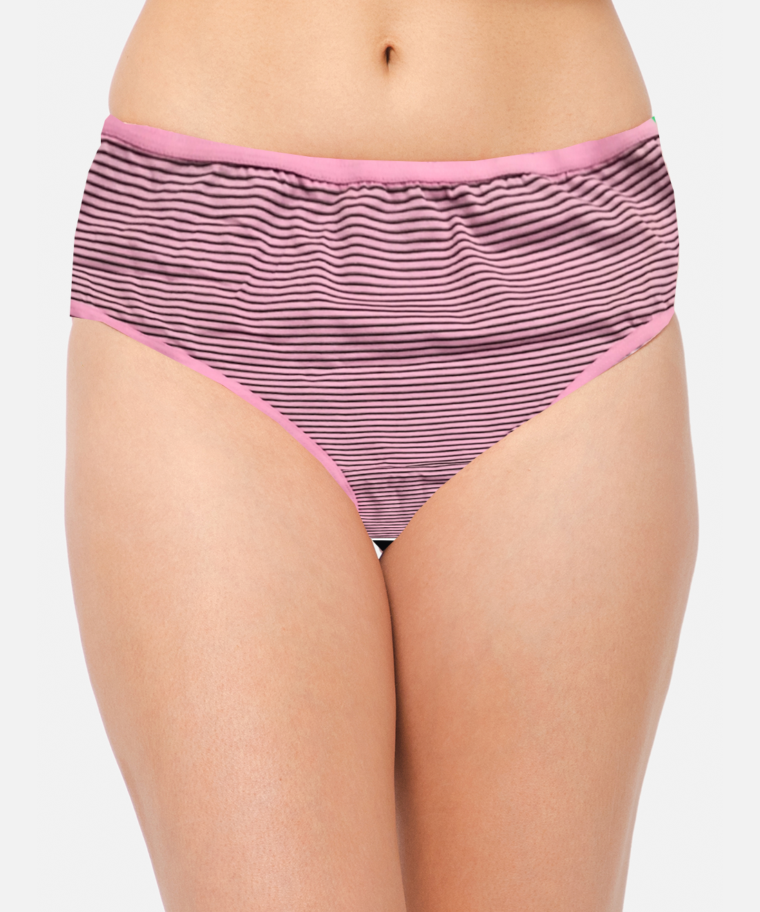 AUSM Premium Cotton Printed 3-Piece Pack – Elastic Outer, Stretchable Panties for Women & Teenage Girls (LUNARI PRNTED PNTYS)