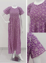 Cotton Printed Smokey Nighties Online