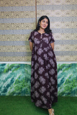 Alpine KURTHI Style Nighties| FancySleeve | Zipless Model | Updated Collection's for Stylish Women MKA (H/S)