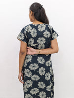 MANGAI New Regular Fit Cotton Printed Nighties - All Over Printed Stylish Nightwear for Stylish Women | Side Cut Pocket | Beautiful Nighties for Stylish Women's | Colourful Printed Cotton Nighties (HCC)