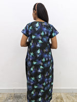 MANGAI New Regular Fit Cotton Printed Nighties - All Over Printed Stylish Nightwear for Stylish Women | Side Cut Pocket | Beautiful Nighties for Stylish Women's | Colourful Printed Cotton Nighties (CMC)