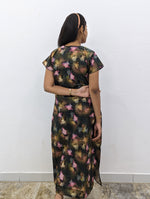 MANGAI New Regular Fit Cotton Printed Nighties - All Over Printed Stylish Nightwear for Stylish Women | Side Cut Pocket | Beautiful Nighties for Stylish Women's | Colourful Printed Cotton Nighties (CMC)