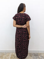 MANGAI New Regular Fit Cotton Printed Nighties - All Over Printed Stylish Nightwear for Stylish Women | Side Cut Pocket | Beautiful Nighties for Stylish Women's | Colourful Printed Cotton Nighties (CMC)