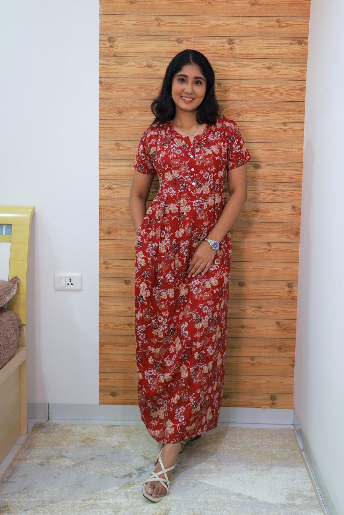 Alpine KURTHI Style Nighties| FancySleeve | Zipless Model | Updated Collection's for Stylish Women MKA (H/S)