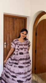 MANGAI Rayon Frock Nighties | Front Open Lengthy Zipper Comforts Feeding | Fancy Double Layered Sleeve's | Post & Pre Pregnancy's and Casual Wear | Side Pocket |Versatile Rayon Frock Night Gown's for Stylish Women's (RPW)