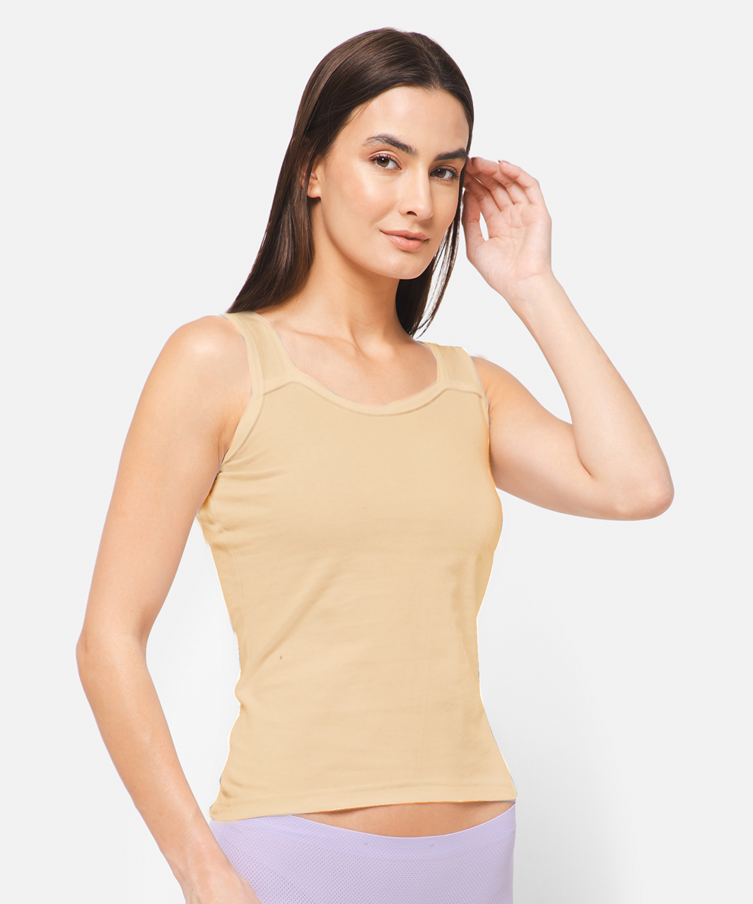 MANGAI Premium Branded Soft Cotton Uniform Slip | Breathable Soft Cotton | Superior Quality | Comfort Style Uniform Slips (U-SLIP)