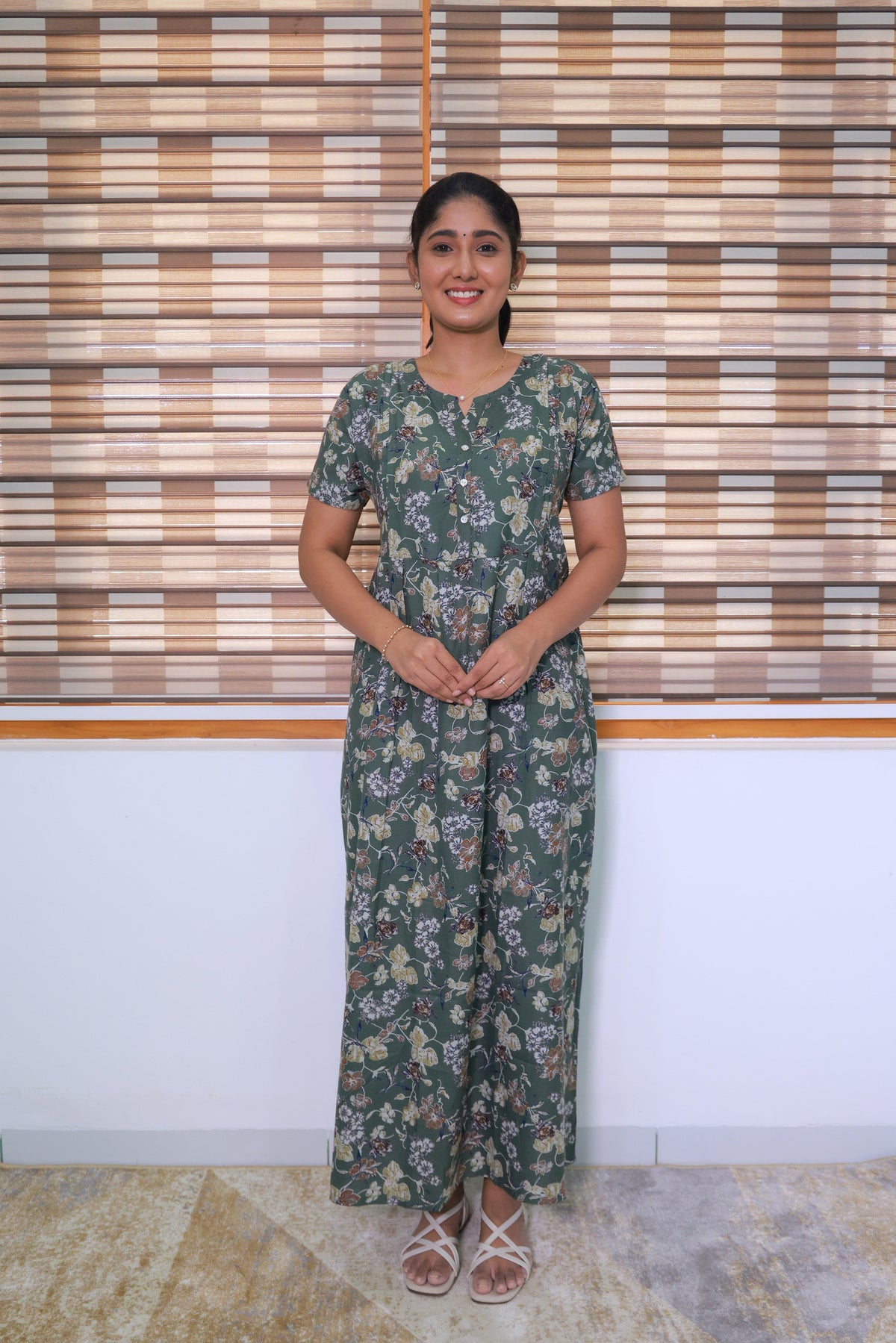 Alpine KURTHI Style Nighties| FancySleeve | Zipless Model | Updated Collection's for Stylish Women MKA (H/S)