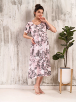New Arrivals 4-IN-ONE MAXI Mom's Feeding & Casual Wear | Stylish Maxi Style | Invisible Feeding Zipper | Perfect Pre & Post Pregnancy Wear (MAXI 4-IN-ONE)