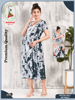 New Arrivals 4-IN-ONE MAXI Mom's Feeding & Casual Wear | Stylish Maxi Style | Invisible Feeding Zipper | Perfect Pre & Post Pregnancy Wear (MAXI 4-IN-ONE)