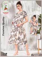 New Arrivals 4-IN-ONE MAXI Mom's Feeding & Casual Wear | Stylish Maxi Style | Invisible Feeding Zipper | Perfect Pre & Post Pregnancy Wear (MAXI 4-IN-ONE)