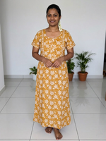 Cotton FROCK Model Casual Wear Nighties | Stylish Pleated Frock Style | Multipurpose Nighties | Pregnancy Wear | Pleated Model | Stylish Nighties for Stylish Women (PWC)