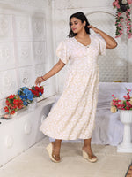 Rayon MAXI FROCK Model Nighties | Fancy Petal Sleeve | Fancy Neck & Side Pocket | Pleated Frock MAXI Style | Trendy Collection's for Stylish Women & Teenage Girl (FSF)