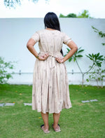 Rayon Floral Print Casual Wear Maxi Dress | Mangai Nighties