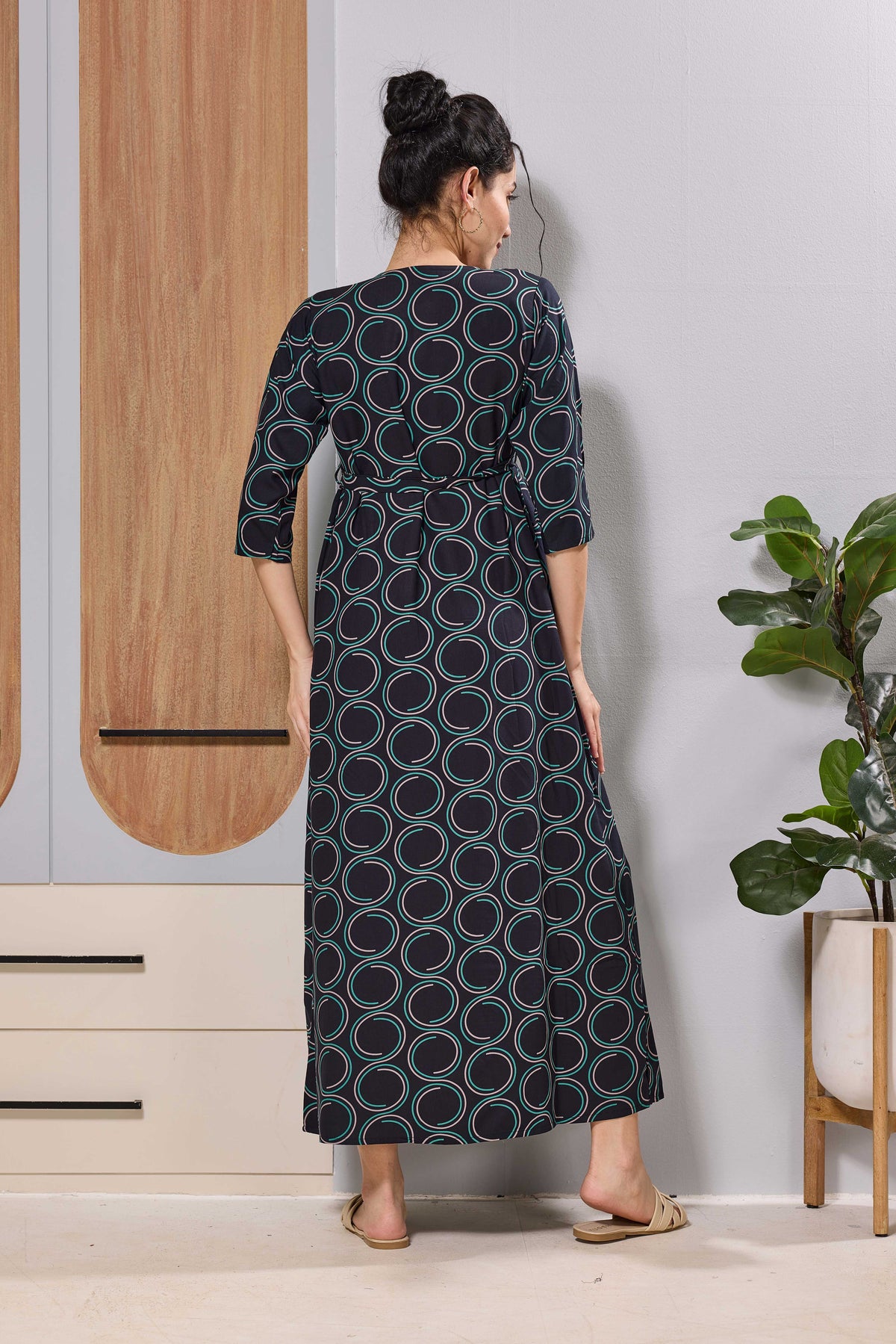 Feeding Maternity Frock Casual wear - Mangai Nighties