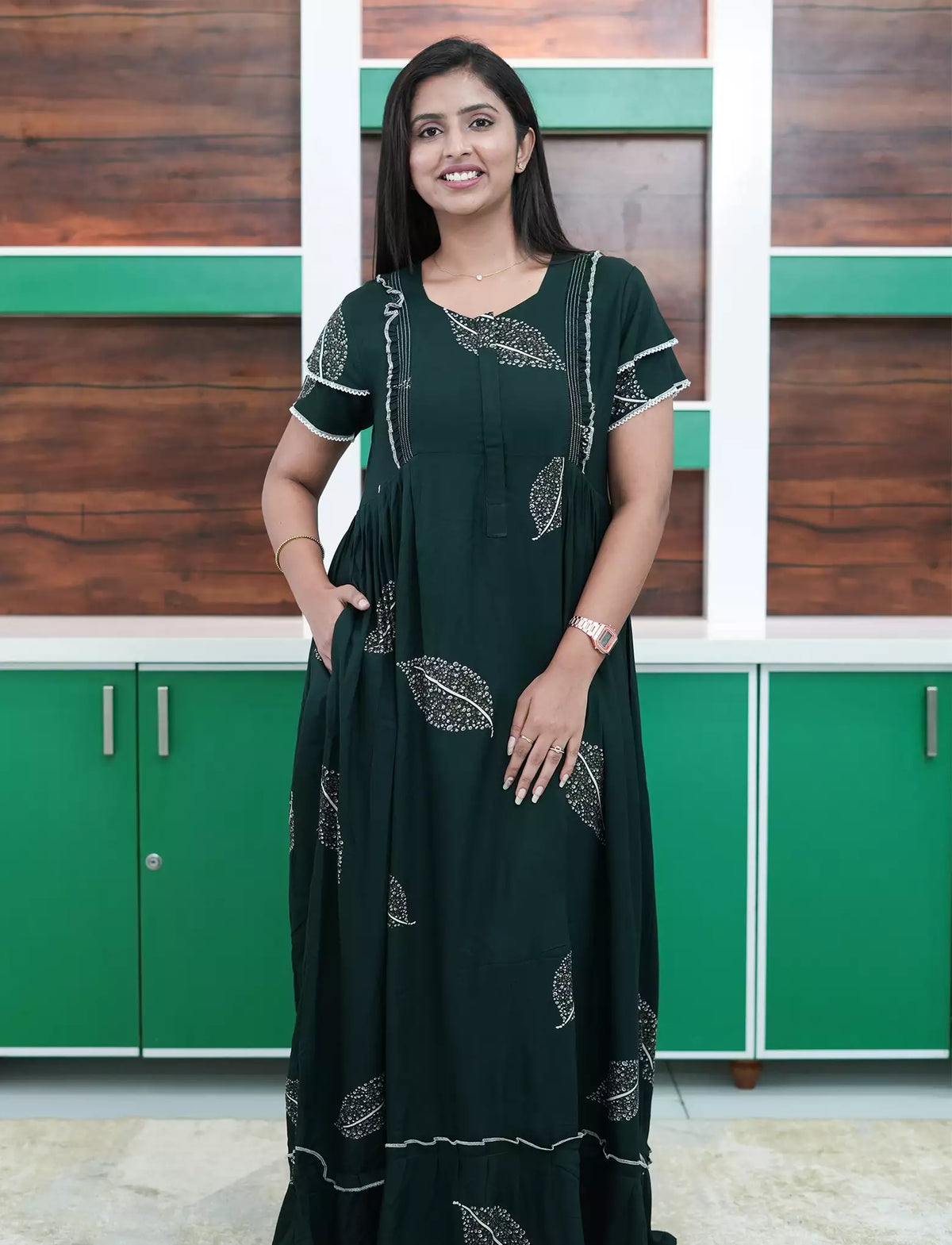 Long Night Gown for Women with Lightweight and Skin-Friendly