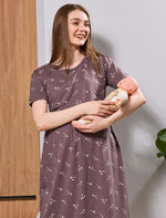 Mom's to Be essential Maternity Wear easy Feeding Access - Mangai Nighties