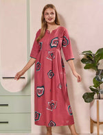 Peach Alpine Kurti Style – Mangai nighties