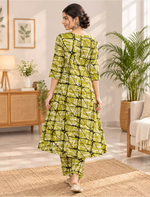 Rayon Co-ord Set for Women | Long Top & Bottom | Casual Wear Look - Mangai Nighties