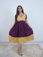Plain Rayon Mix & Match Embroidery Maxi with Back Tie | Mangai Nighties