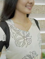 Floral Print Festive Wear Rayon Vatican Maxi Frock with Side Pocket- Mangai Nighties