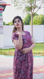 Alpine KURTI Style Nighties| Beautiful Stylish KURTI Model | Half Sleeve | Without Zipper |Fancy Sleeve | Fresh Collection's for Stylish Women's MKA (H/S)