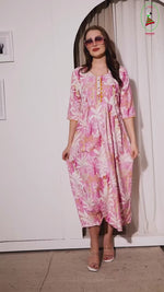 Alpine KURTI Style | Beautiful Stylish KURTI Model | Long 3/4 Sleeve & Side Pocket | Fresh Collection's for Stylish Women's (AK- 3/4)