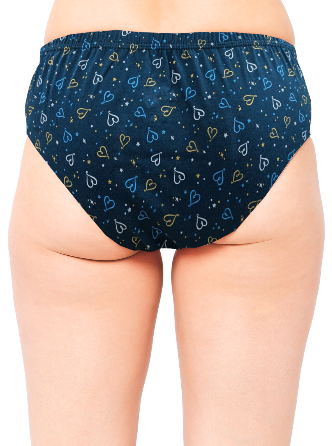 AUSM Premium Cotton Printed Panties | Superior Quality | Flexible Elastic Fit | Pack of 3 (PRNTED PNTYS)