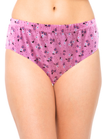 AUSM Premium Cotton Printed Panties | Superior Quality | Flexible Elastic Fit | Pack of 3 (PRNTED PNTYS)