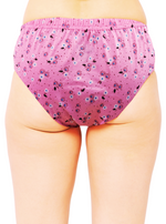 AUSM Premium Cotton Printed Panties | Superior Quality | Flexible Elastic Fit | Pack of 3 (PRNTED PNTYS)