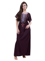 MANGAI Premium KARACHI Embroidery Nighties