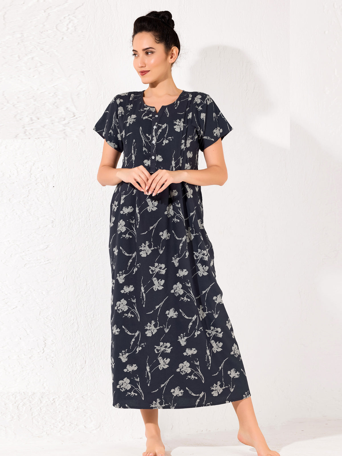 Alpine KURTHI Style Nighties| FancySleeve | Zipless Model | Updated Collection's for Stylish Women AK (H/S)