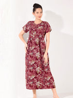 Alpine KURTHI Style Nighties| FancySleeve | Zipless Model | Updated Collection's for Stylish Women AK (H/S)