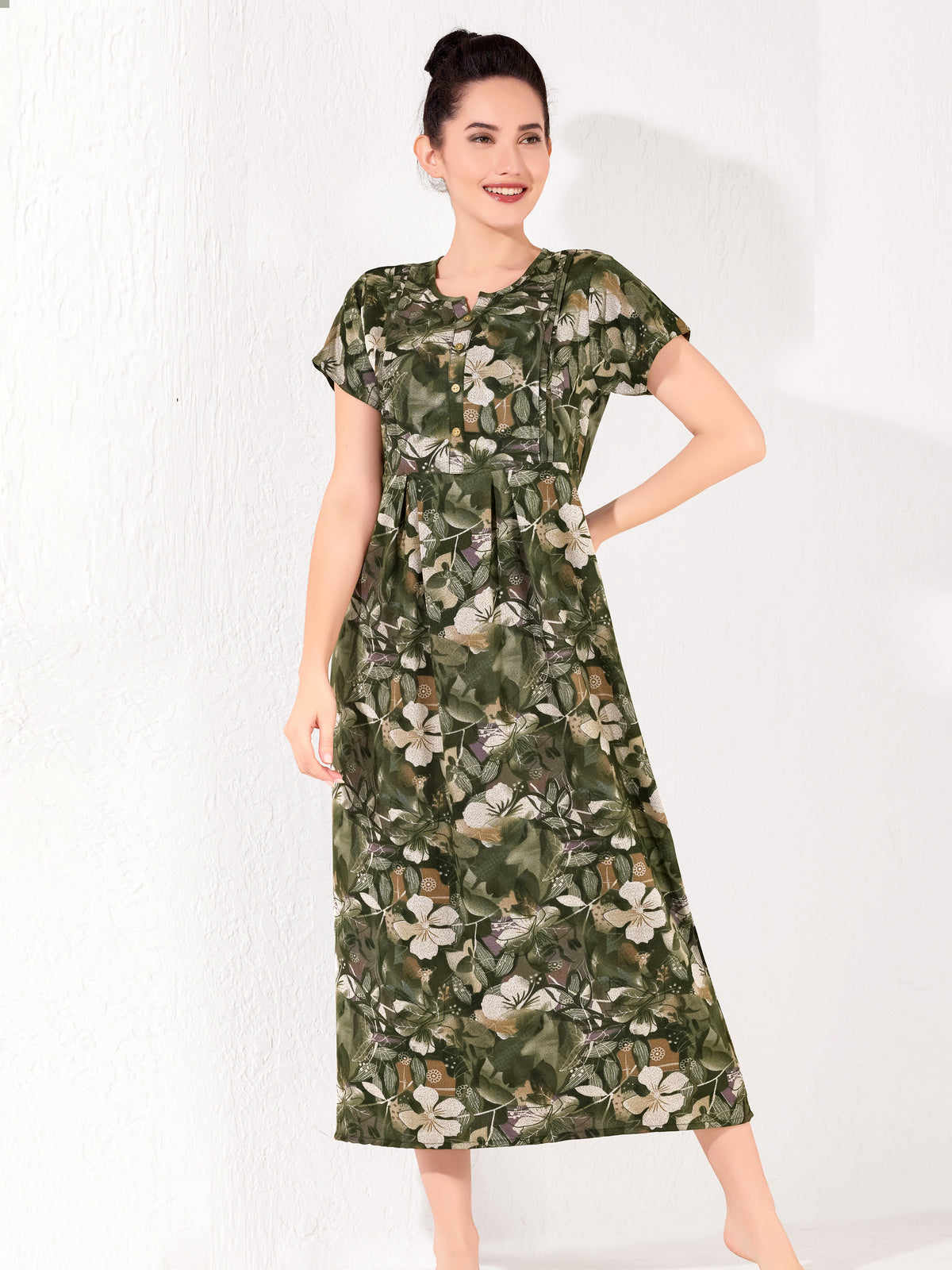 Alpine KURTHI Style Nighties| FancySleeve | Zipless Model | Updated Collection's for Stylish Women AK (H/S)