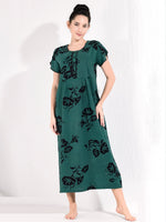 Alpine KURTHI Style Nighties| FancySleeve | Zipless Model | Updated Collection's for Stylish Women AK (H/S)