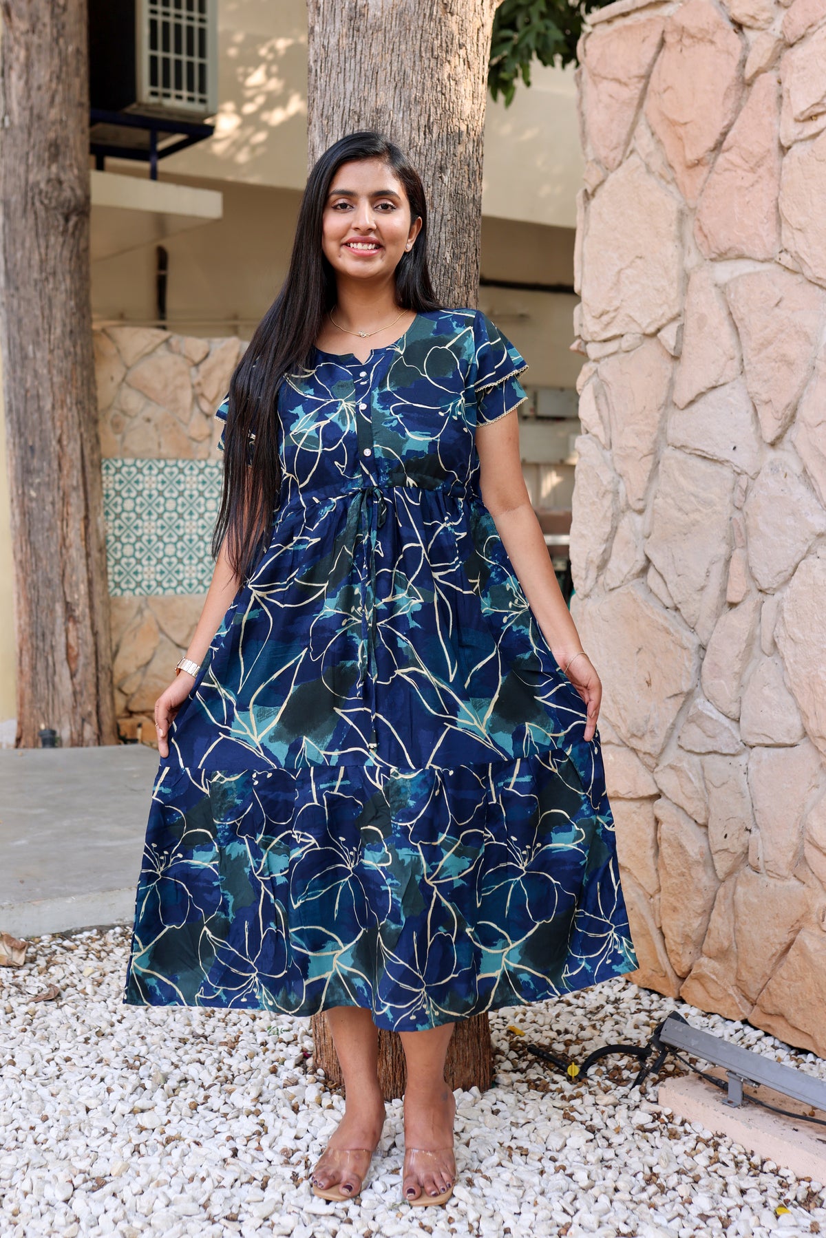 Full Frock Model Nighties Online