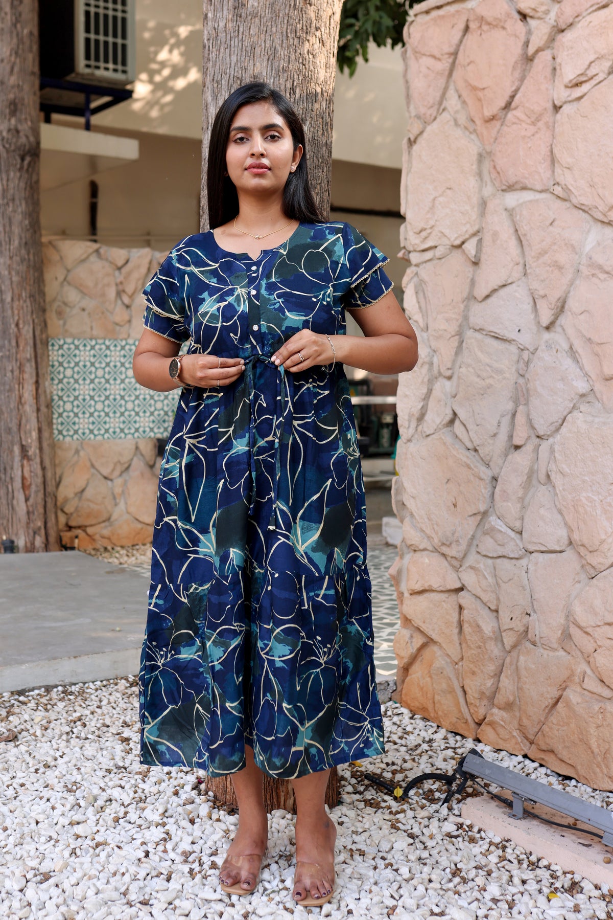 Full Frock Model Nighties Online