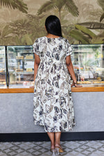 Rayon Colourful Foil Printing Gathering Frock Model Nighties | Side Pocket and Gathering Front Rope | Fancy Sleeve & Maxi Frock Nightwear for Stylish Women's (FGF)